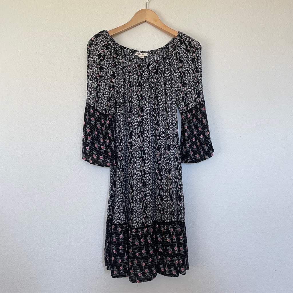 Multi Patterned Dress